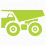 mining_dump_truck-512 med green