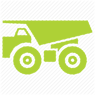mining_dump_truck-512 med green