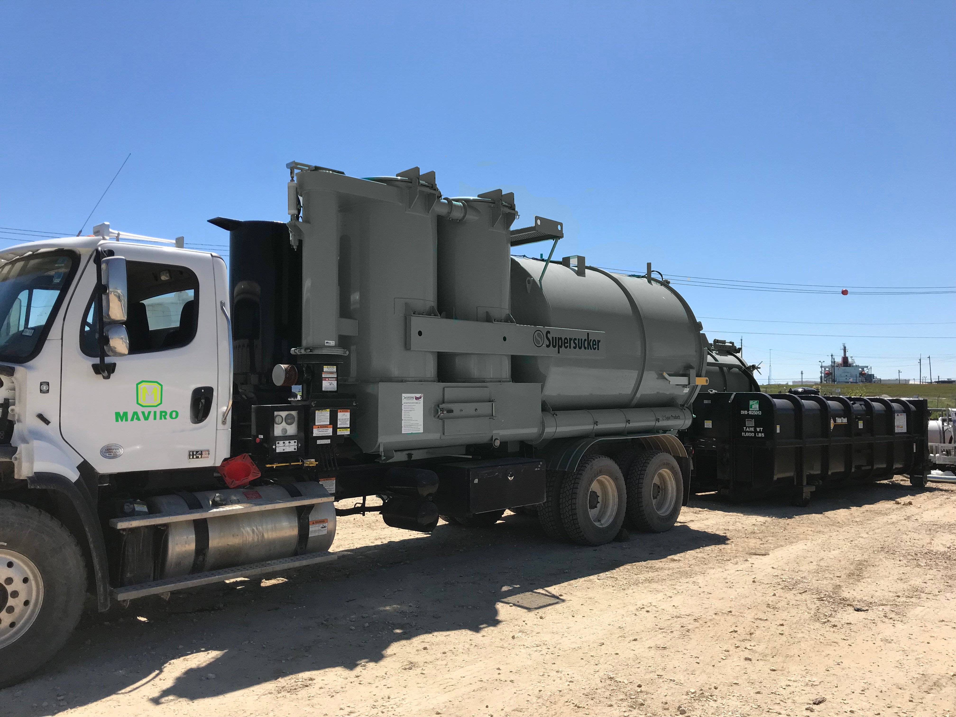 hydro vac unit grey maviro